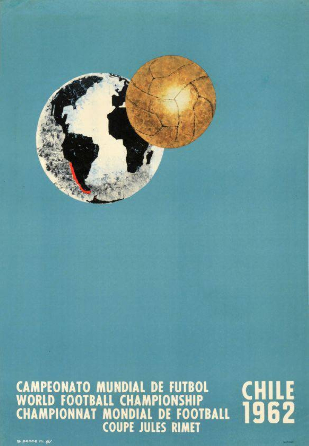 ملصق مونديال 1962