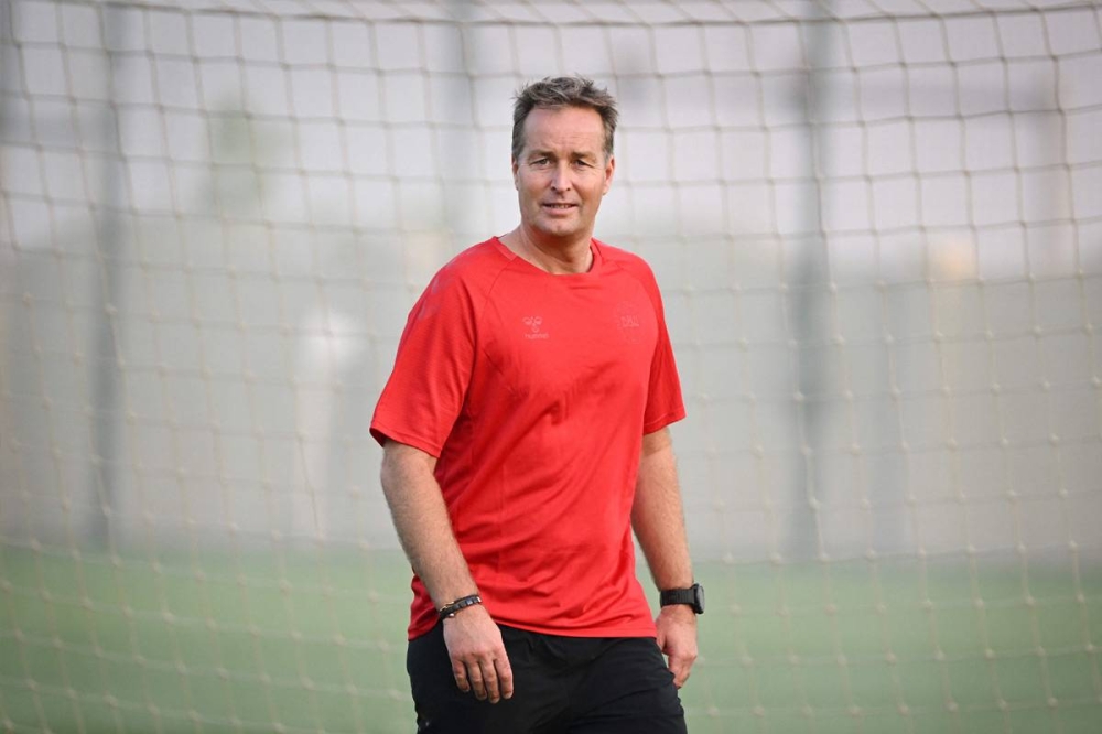 كاسبر هيولماند المدير الفني للمنتخب الدنماركي لكرة القدم 