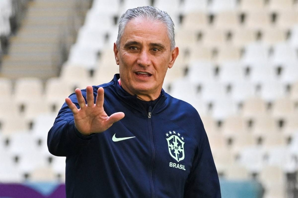 مدرب منتخب البرازيل تيتي