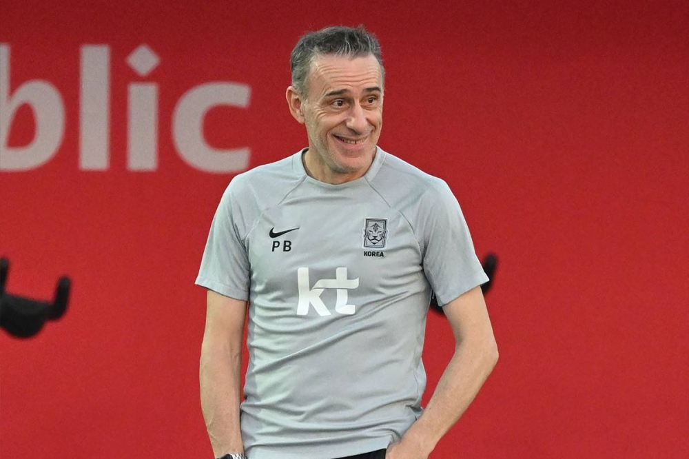 المدرب البرتغالي لمنتخب كوريا الجنوبية 