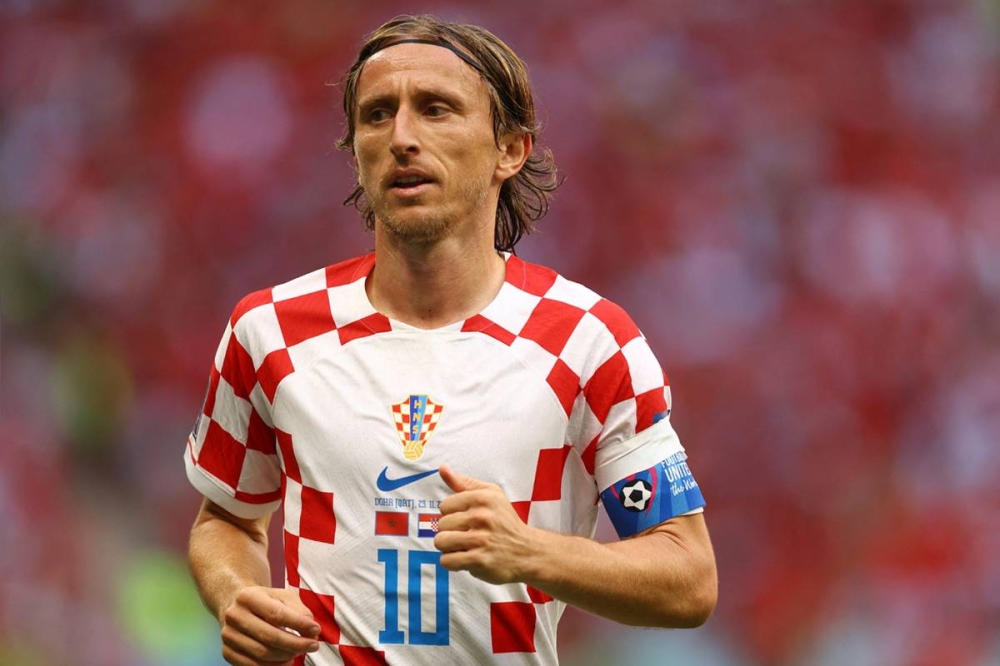 لوكا مودريتش قائد منتخب كرواتيا 