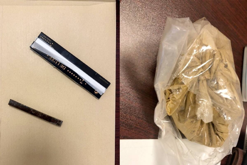 جانب من المضبوطات