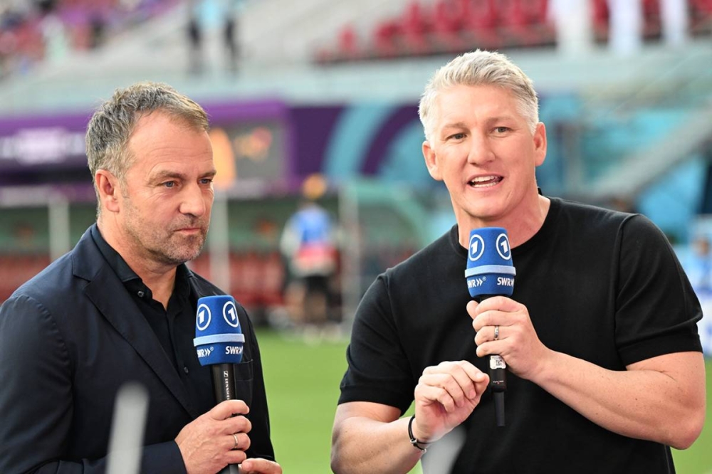 شفاينشتايغر والمدرب فليك