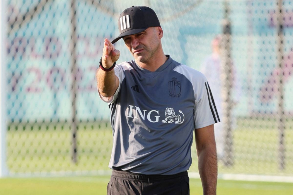 الإسباني روبرتو مارتينيز، مدرب منتخب بلجيكا لكرة القدم