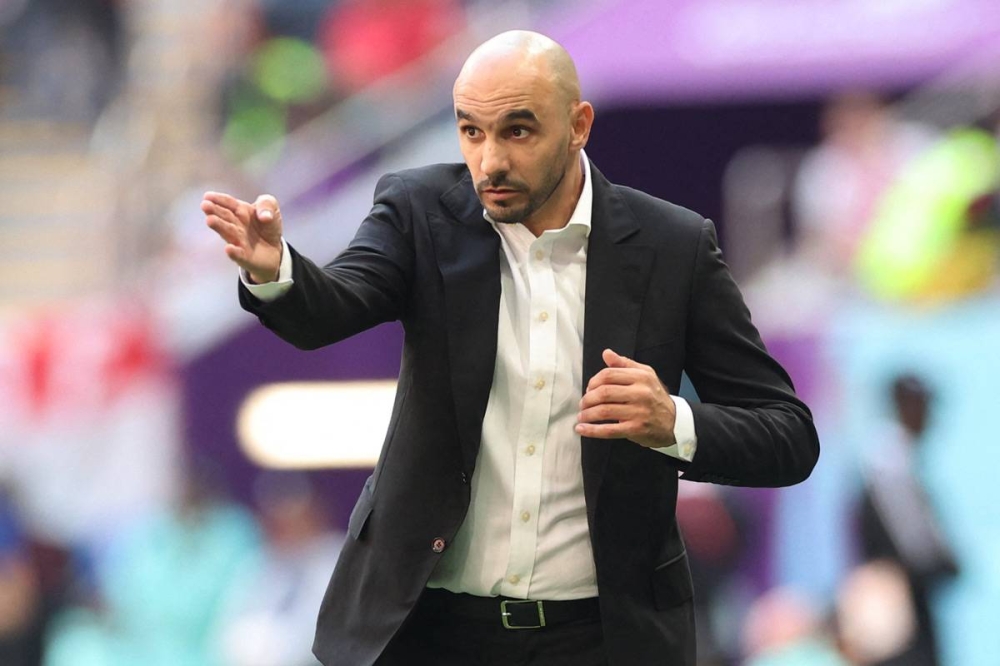 مدرب منتخب المغرب وليد الركراكي 