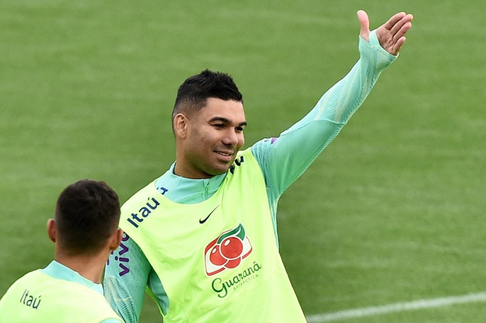 نجم المنتخب البرازيلي كارلوس كاسيميرو 