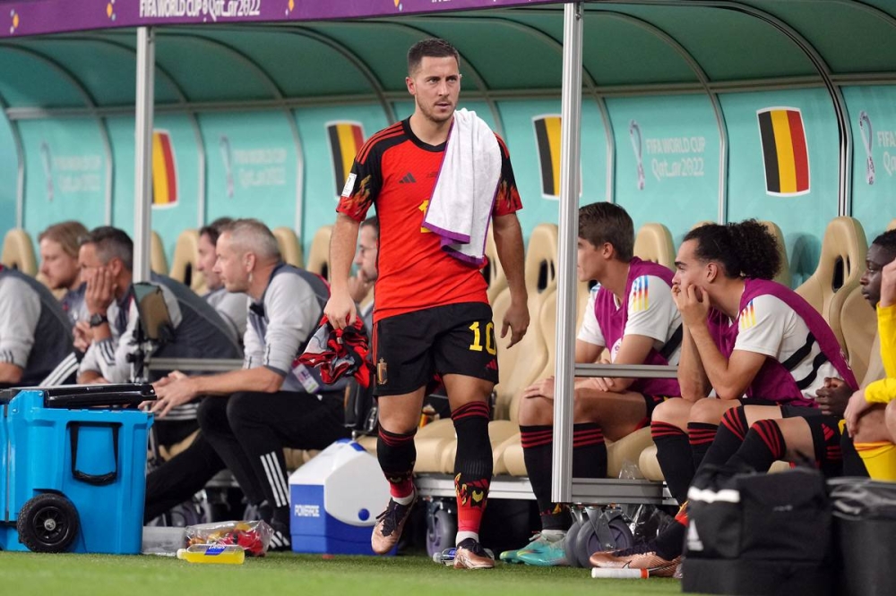 إدين هازارد نجم المنتخب البلجيكي 