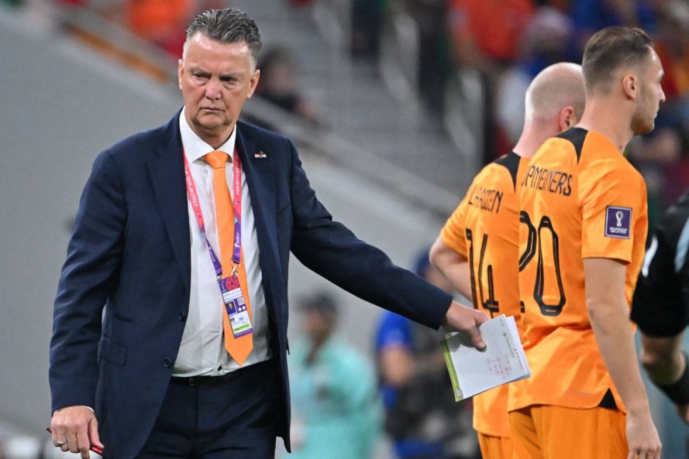 مدرب المنتخب الهولندي لويس فان غال