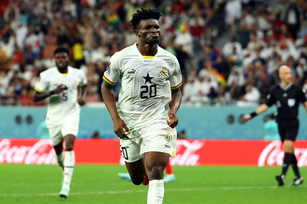 محمد قدوس لاعب المنتخب الغاني 