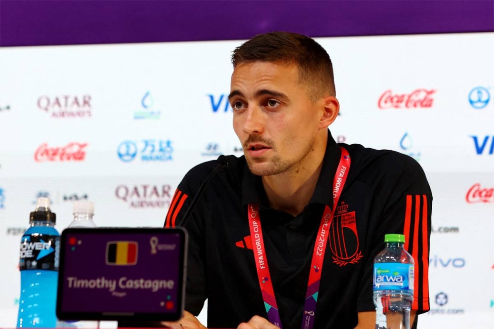 تيموثي كاستاني ظهير منتخب بلجيكا 