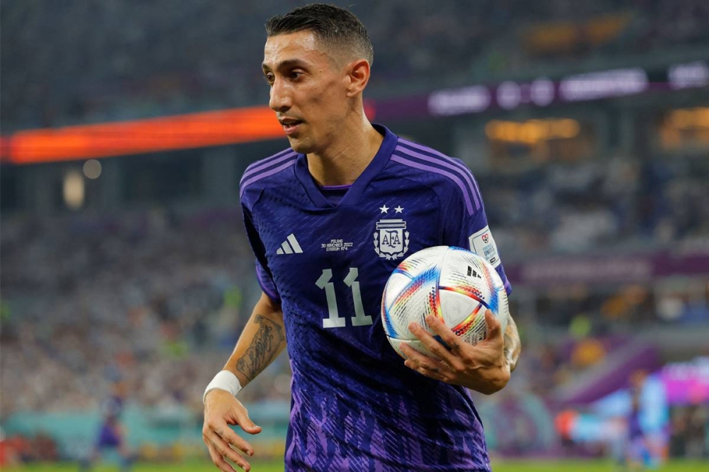 المهاجم الأرجنتيني إنخل دي ماريا 