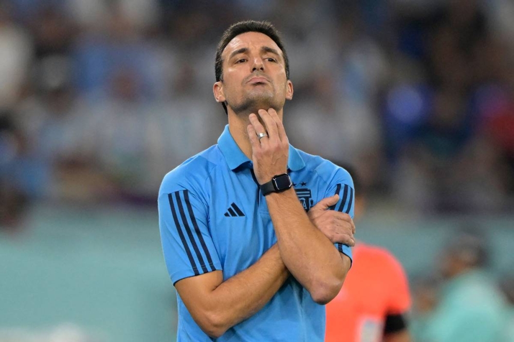 مدرب منتخب الأرجنتين لكرة القدم ليونيل سكالوني