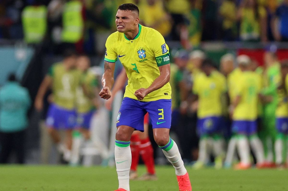 قلب الدفاع البرازيلي تياغو سيلفا