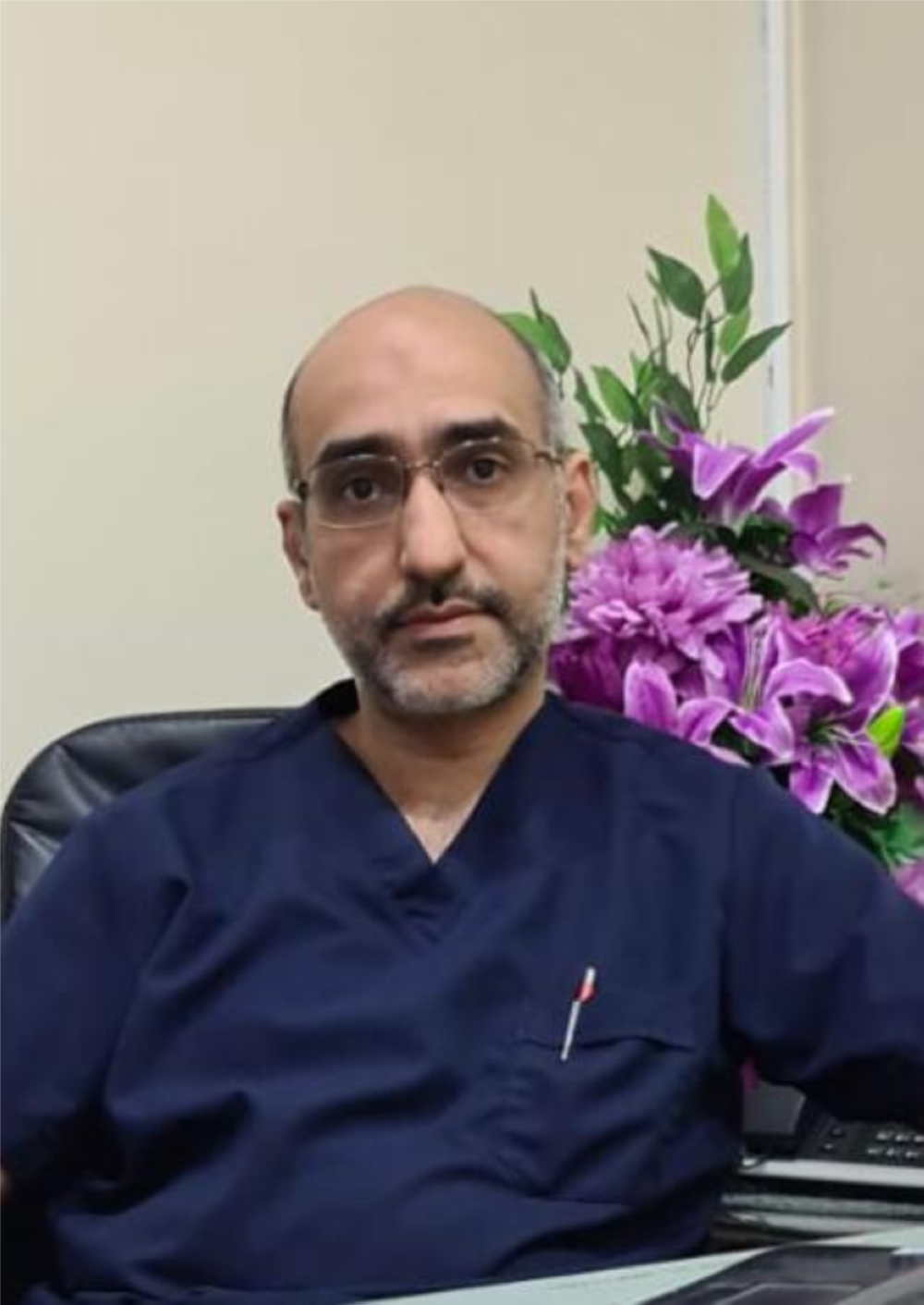 رئيس قسم جراحة الأطفال في مستشفى ابن سينا الدكتور اسماعيل تقي