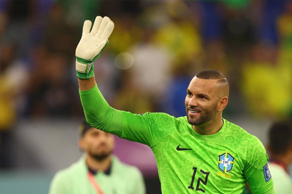 حارس مرمى منتخب البرازيل ويفرتون