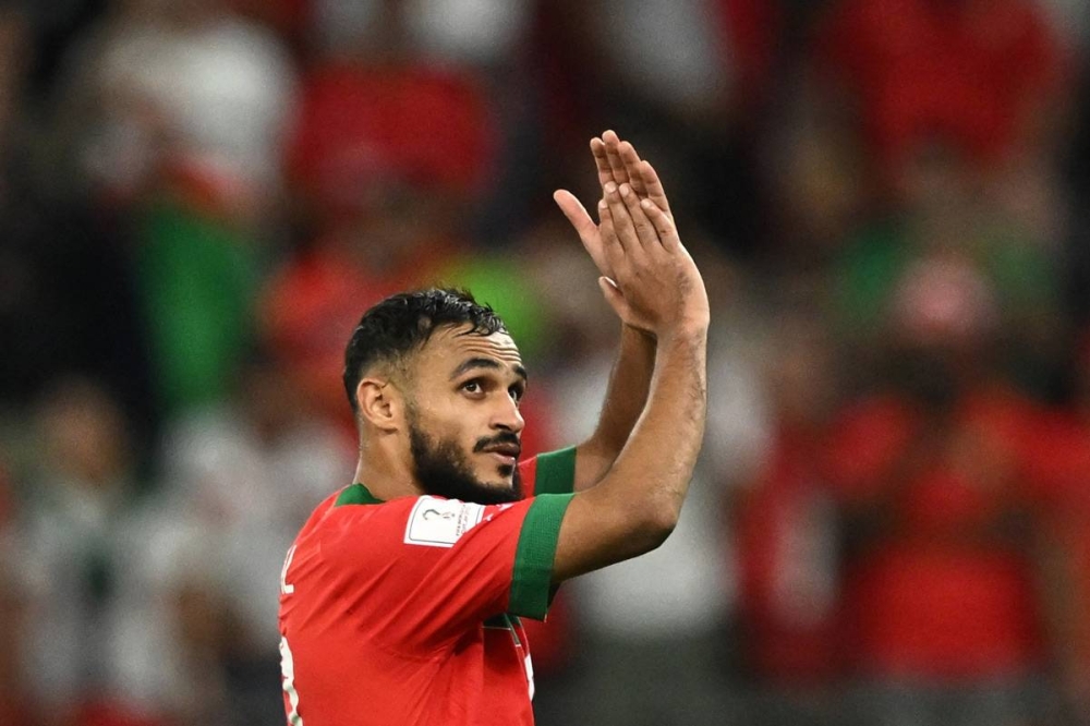 سفيان بوفال لاعب وسط  منتخب المغرب