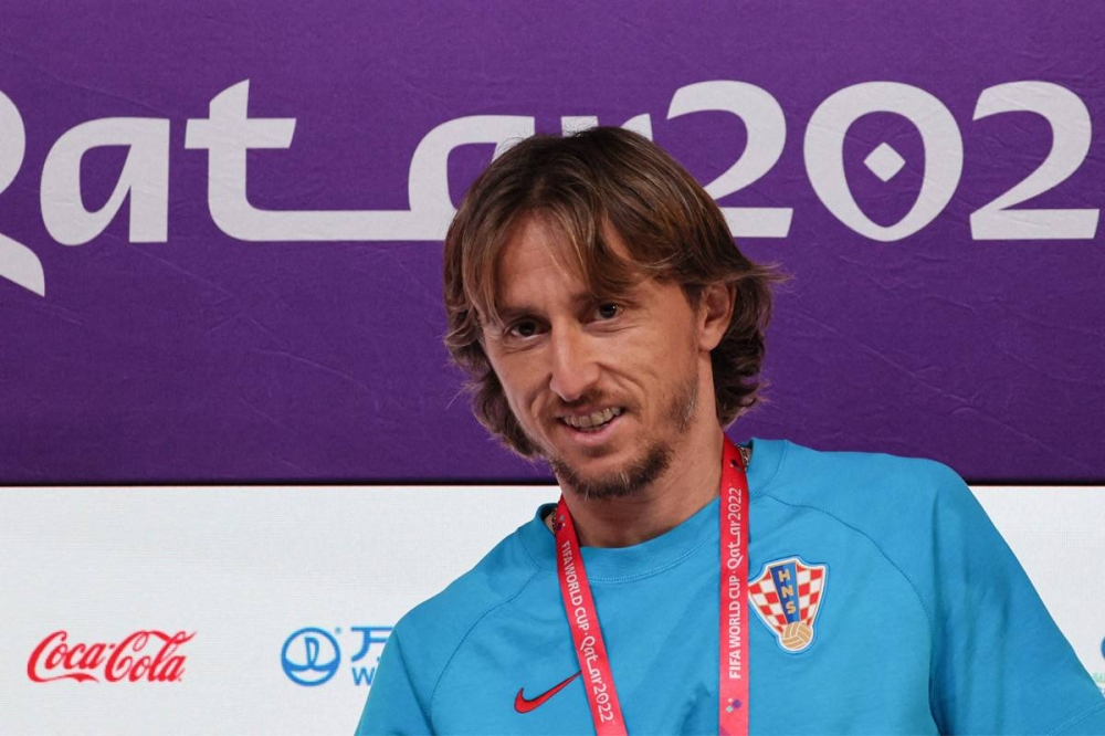 لوكا مودريتش نجم منتخب كرواتيا 