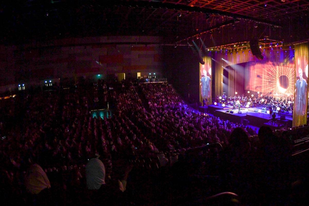 من جمهور الحفل