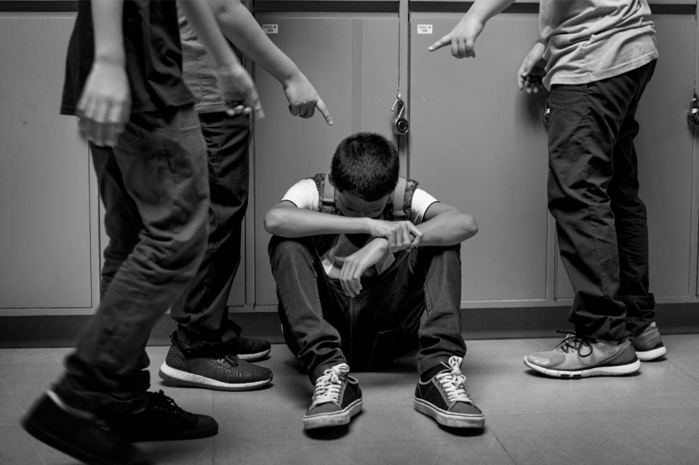 التنمر بين الطلاب 