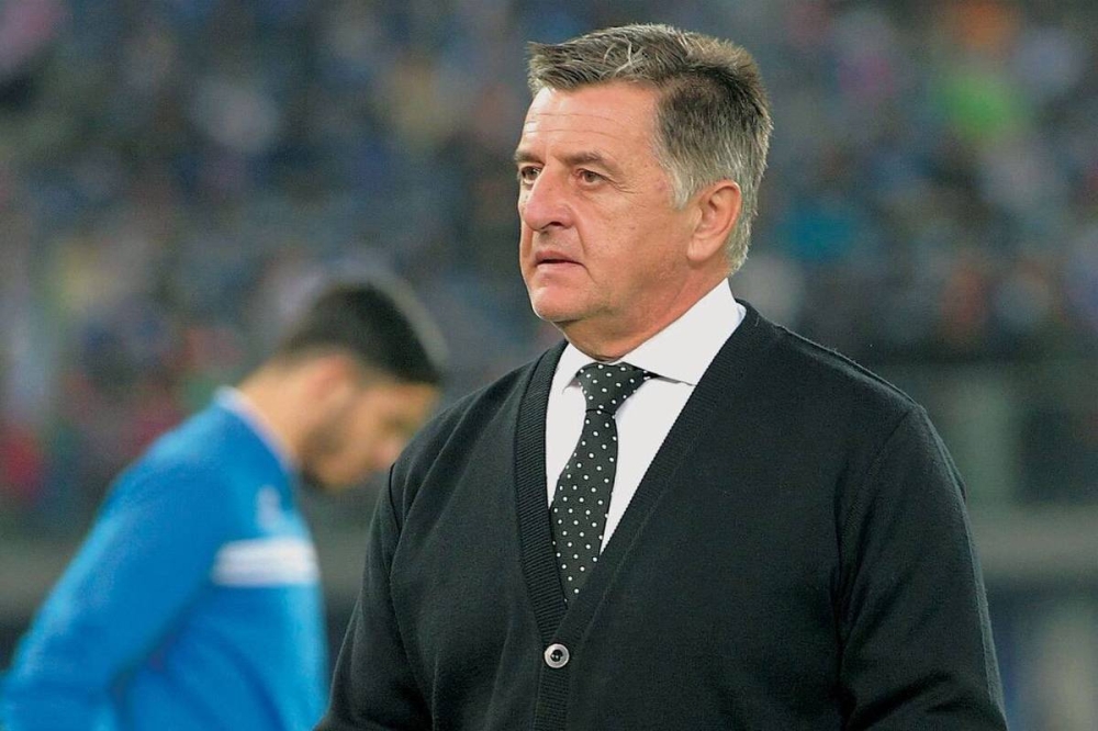 مدرب القادسية لكرة القدم الصربي بوريس بونياك 