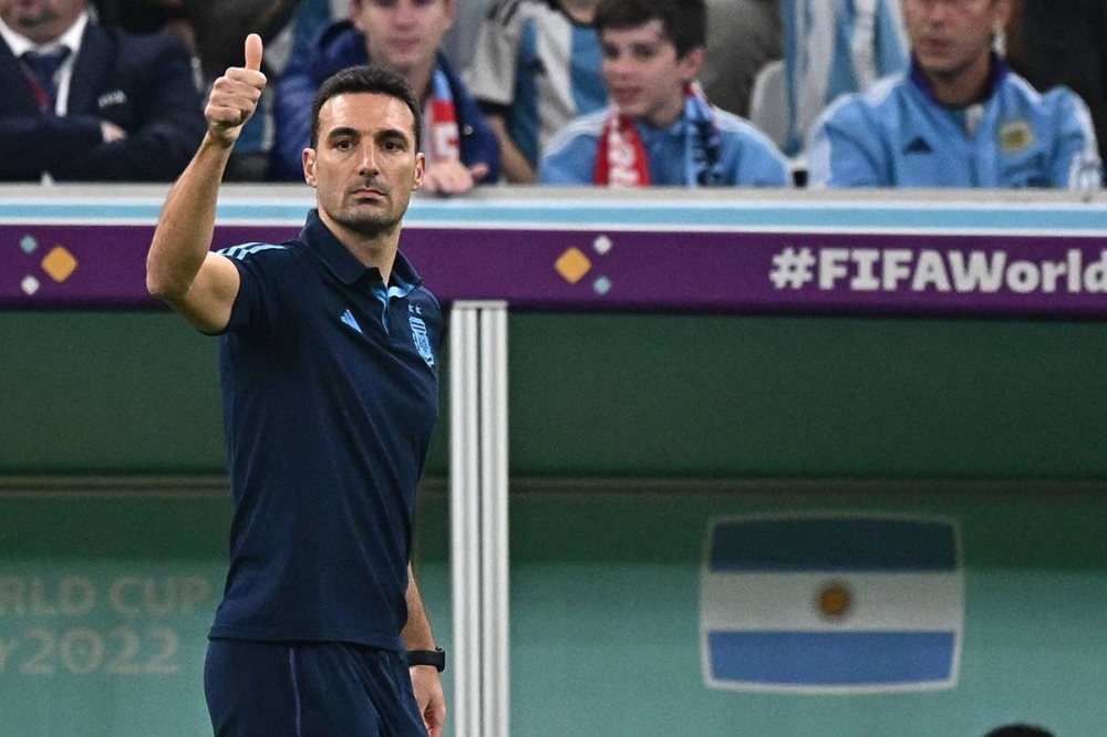 ليونيل سكالوني مدرب الأرجنتين