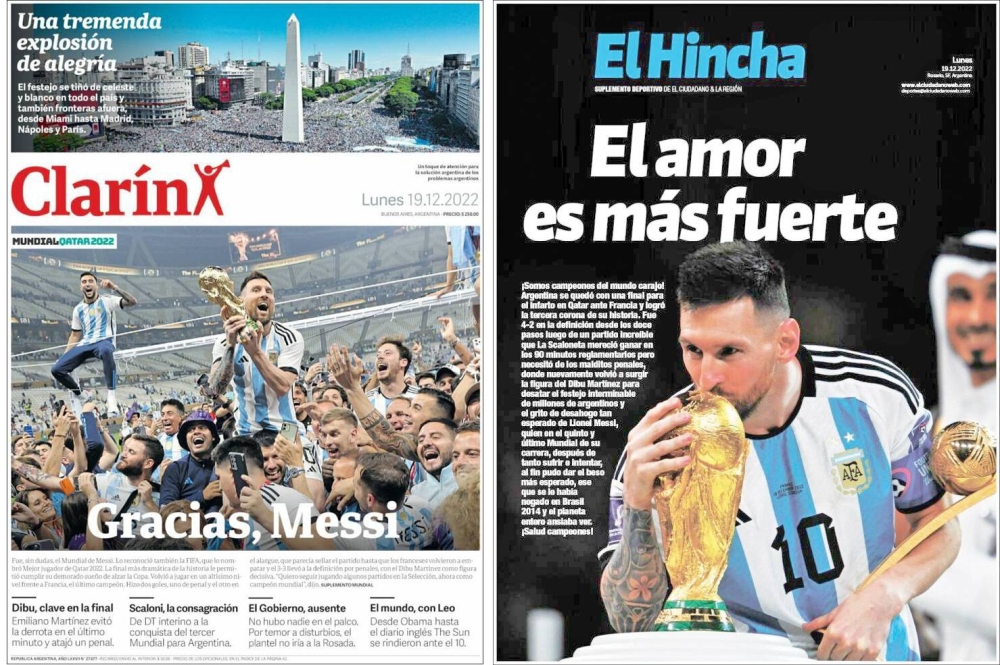 غلاف صحيفة هينتشا - غلاف صحيفة كلارين