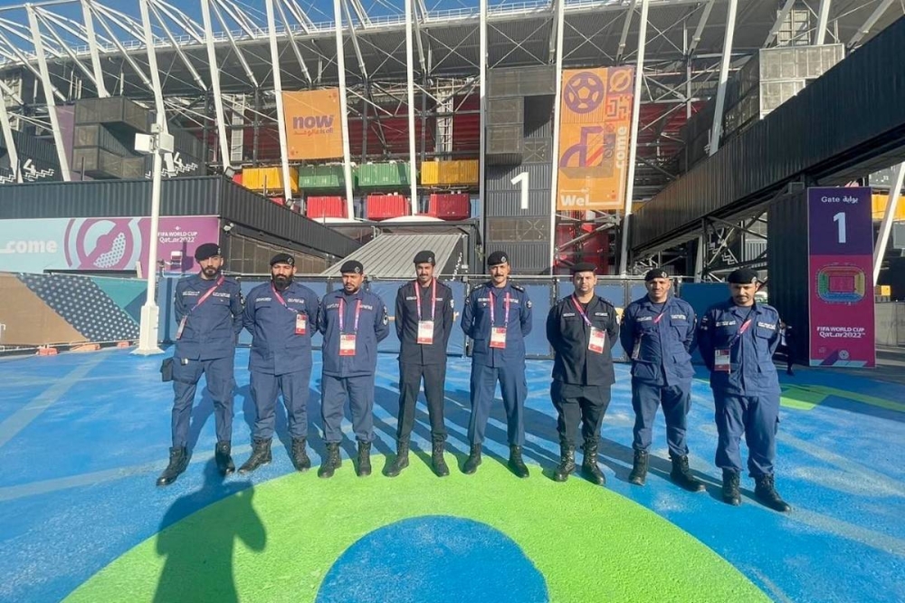 قوة الإطفاء الكويتية المكلفة بتأمين بطولة كأس العالم 2022