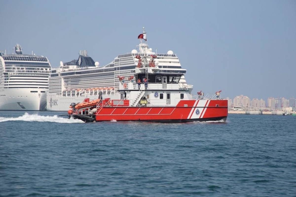 قوة الإطفاء الكويتية المكلفة بتأمين بطولة كأس العالم 2022