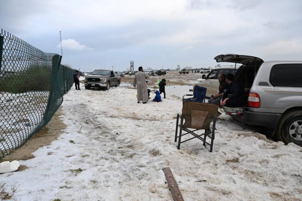 نزهة فوق «بردي الصحراء»  (تصوير: عوض التعمري)