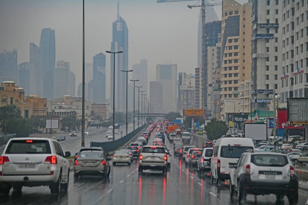 جانب من الأجواء الماطرة (تصوير نوفل إبراهيم)