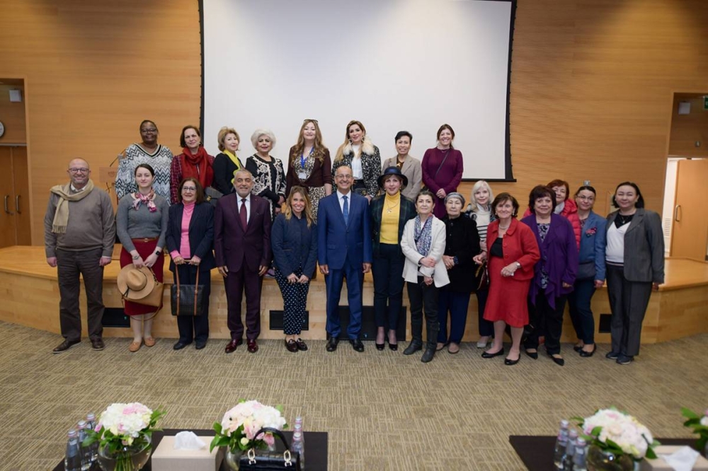 البقاعين ووفد «المرأة الدولية» 