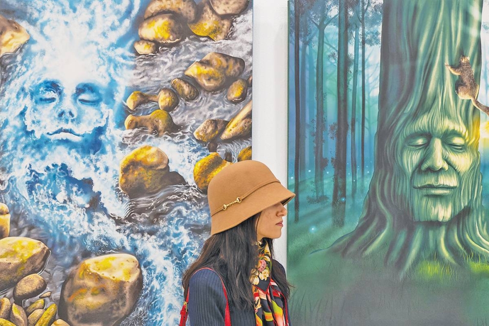 فن الرسم التشكيلي 