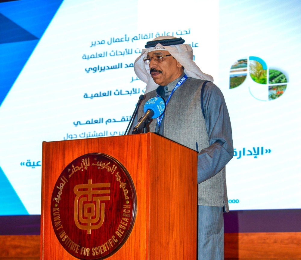 د. خالد هادي مدير إدارة العمليات بمركز أبحاث المياه