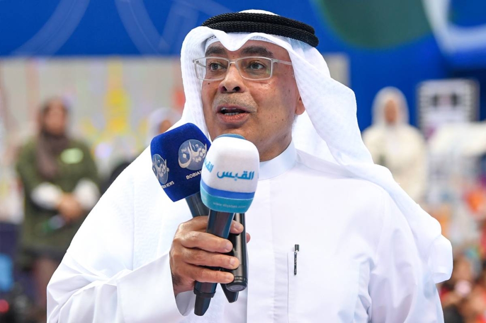 رئيس الاتحاد الكويتي الرياضي المدرسي والتعليم العالي  فيصل المقصيد