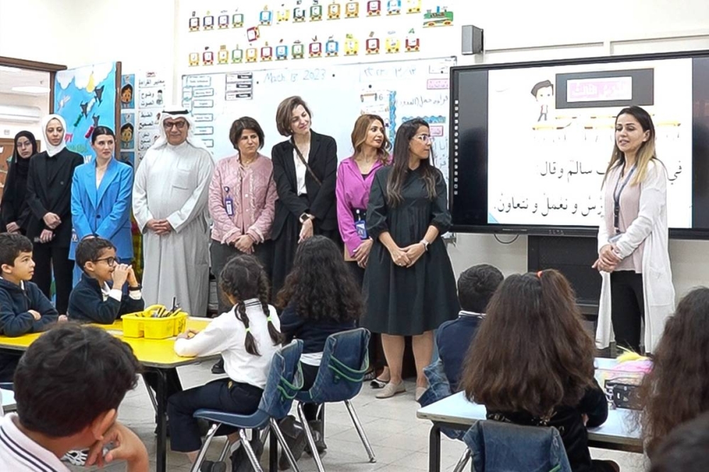 جانب من الزيارة
