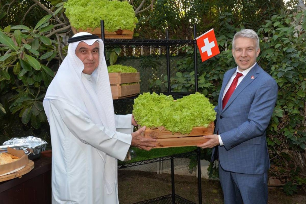 بالميللي والشمالي يعرضان أحد منتجات «الحياة الخضراء»