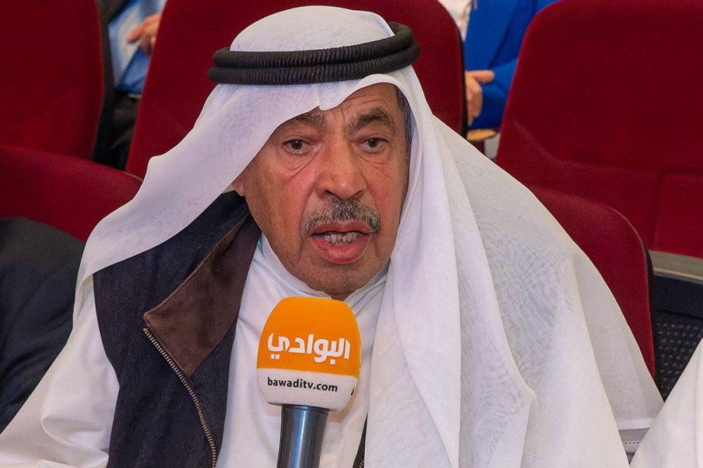 رئيس مجلس أمناء المؤسسة، الشاعر د. عبدالعزيز البابطين