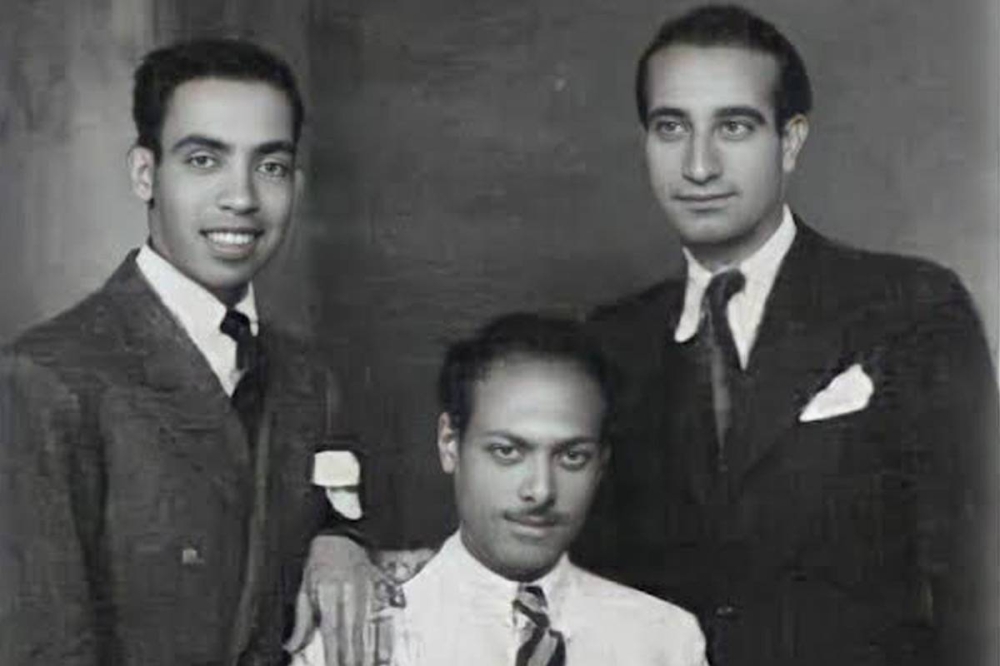 مع محمود المليجي وأبوالسعود الإبياري