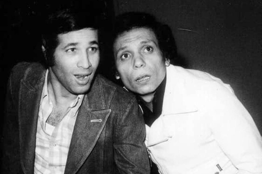 مع الزعيم عادل إمام