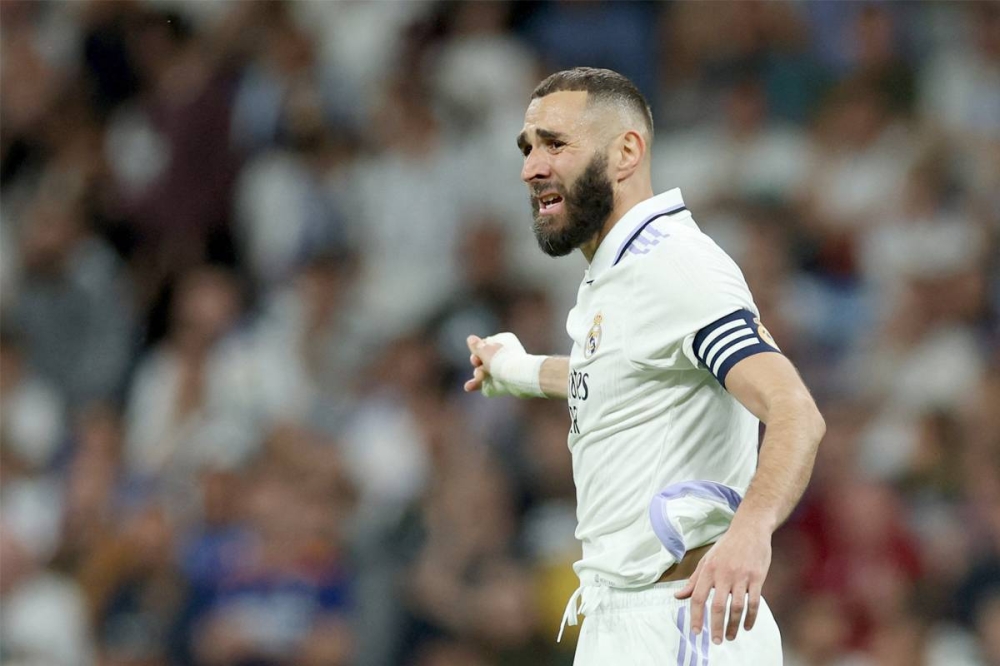 المهاجم الفرنسي كريم بنزيمة