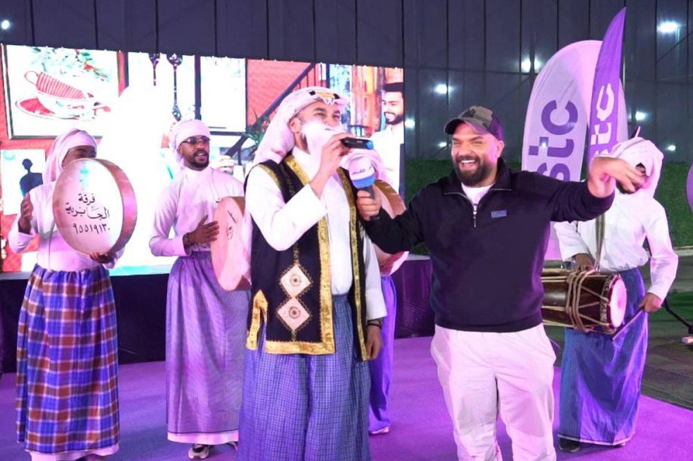 احتفالية قرقيعان داخل stc village