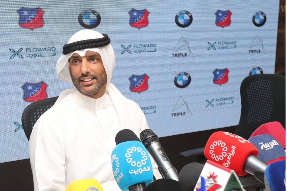 رئيس نادي الكويت خالد الغانم