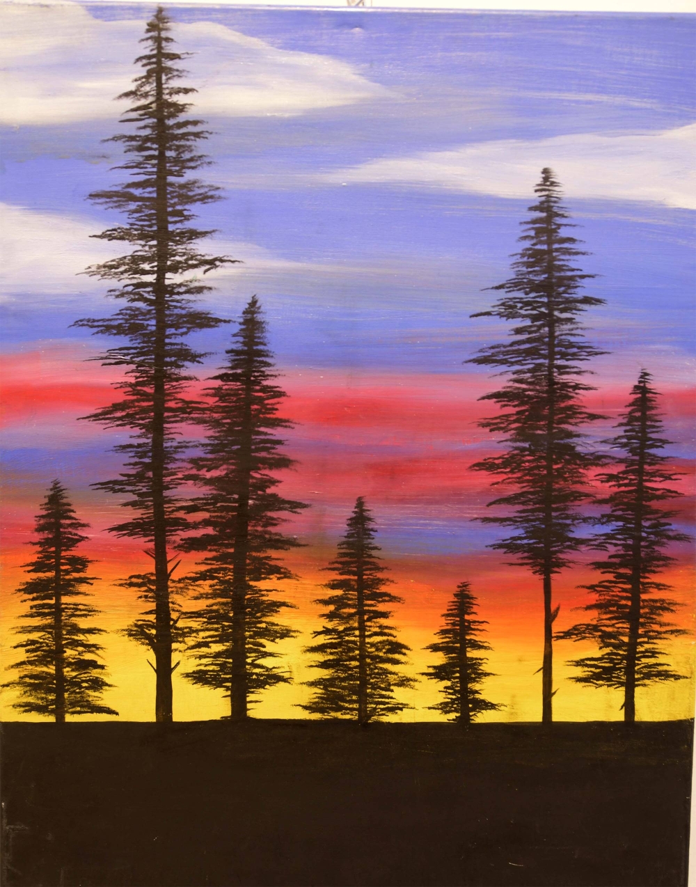 لوحة لأحد البراعم الواعدة