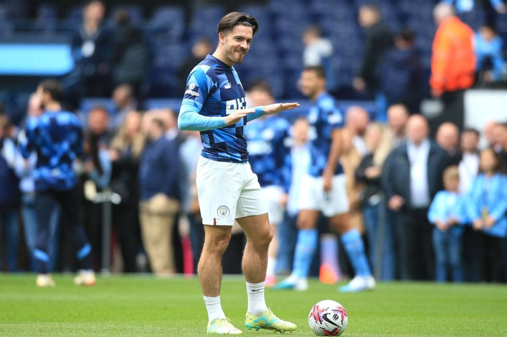 لاعب مانشستر سيتي جاك غريليش 