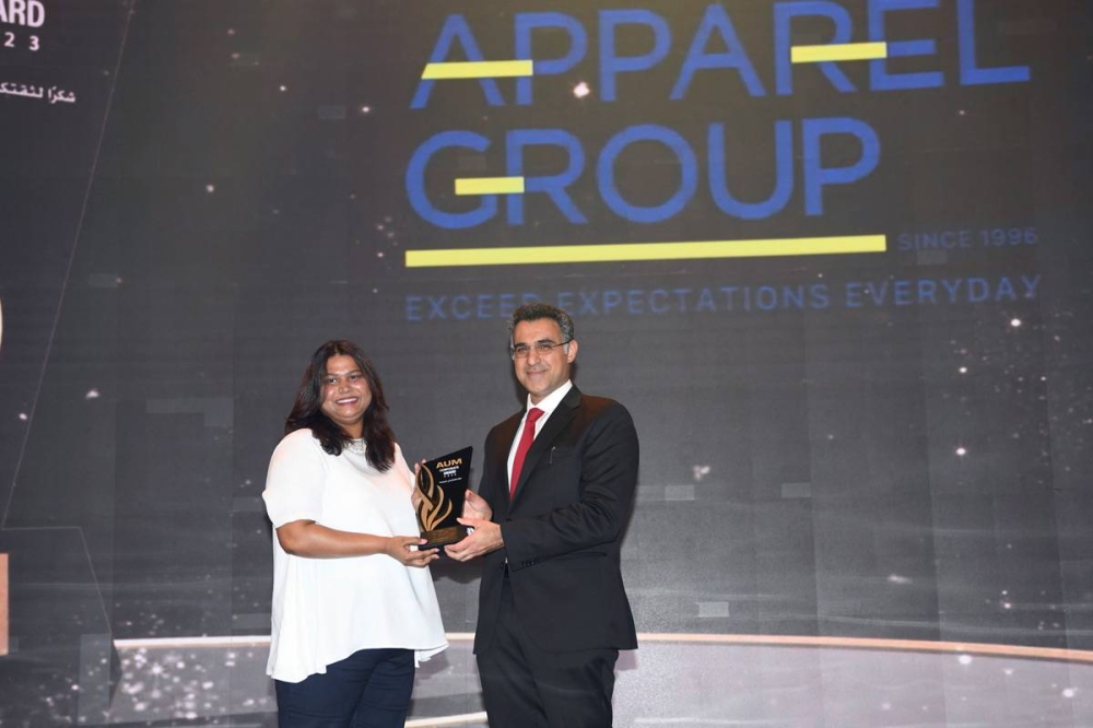 تكريم «apparel group»