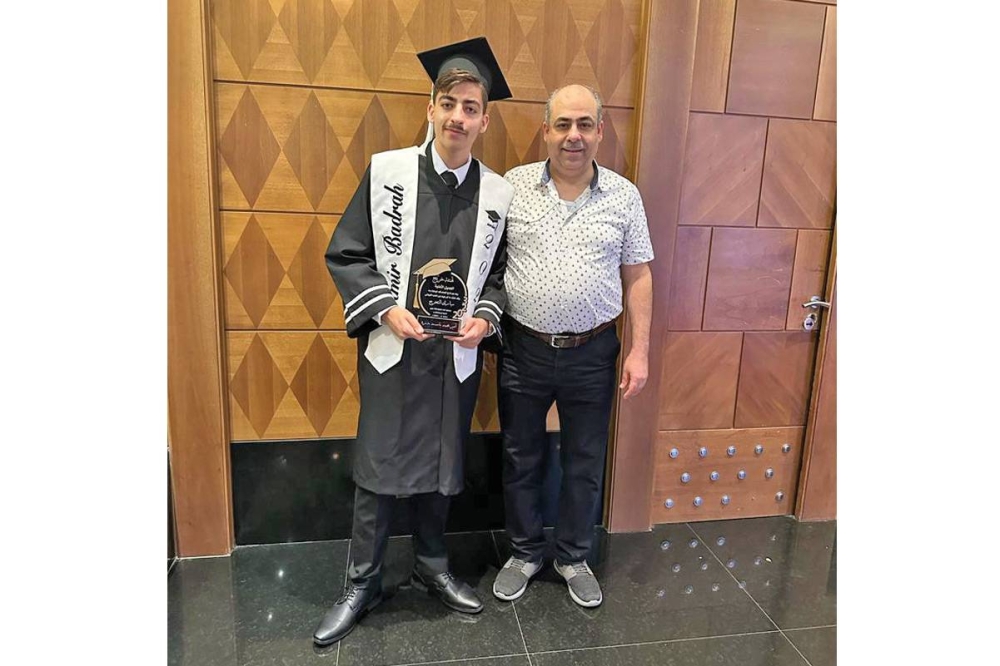 أمير بدره ووالده