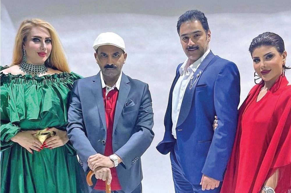 طارق العلي وميس كمر وإلهام الفضالة وشهاب جوهر