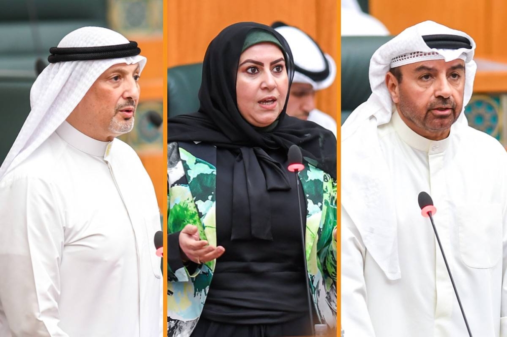 سعد البراك وأماني بوقماز وسالم الصباح