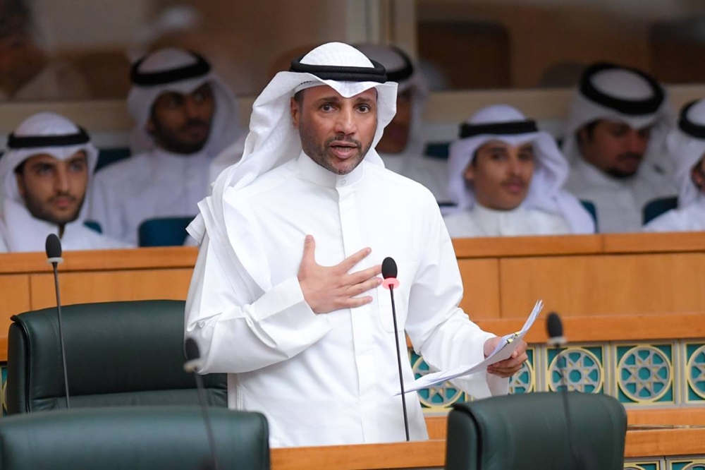 الغانم متحدثاً في «برنامج العمل»