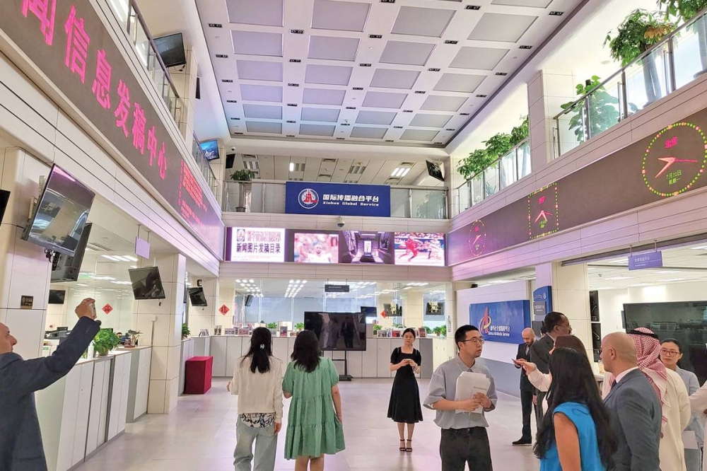 داخل وكالة شينخوا